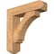 Ekena Millwork Imperial Craftsman Smooth Bracket w/ Offset Brace, Western Red Cedar, 7 1/2"W x 30"D x 30"H BKT0806X30X30IMP04SWR - alternate 1